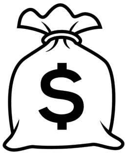 Icone d'un sac d'argent représentant le financement d'une formation Access